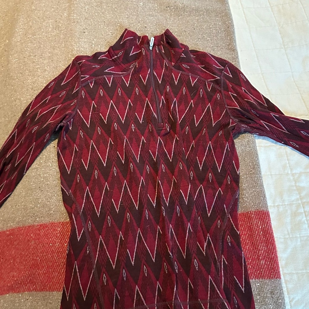 Smartwool base layer quarter zip